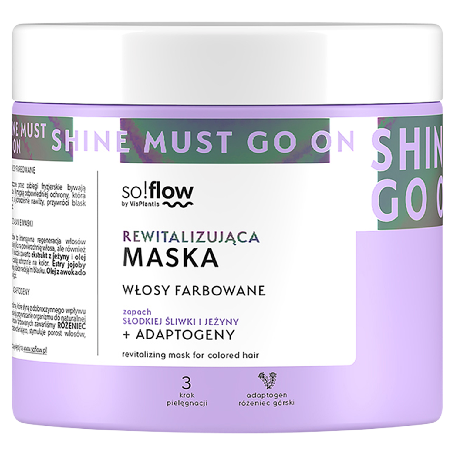 so!flow rewitalizująca maska do włosów, 400 ml