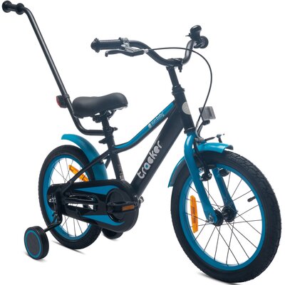 Rower dziecięcy SUN BABY Tracker 16 cali dla chłopca Niebieski