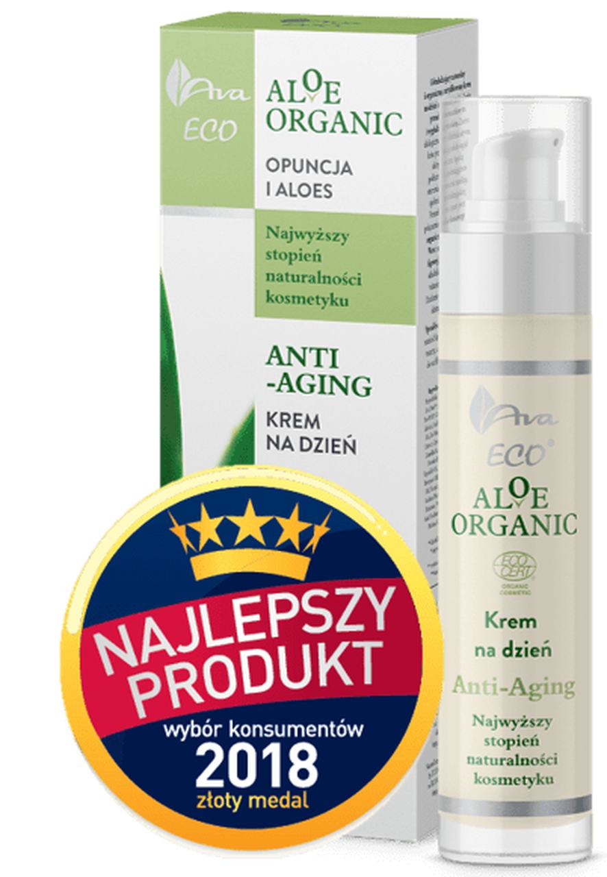Ava Aloe Organic, krem na dzień, 50 ml