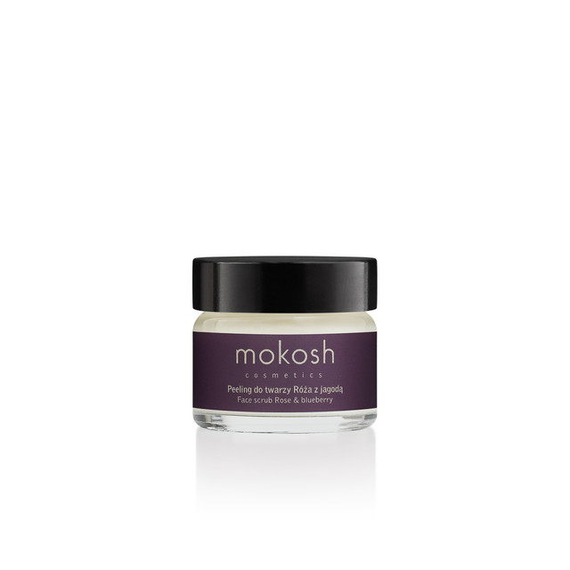 MOKOSH Aktywny peeling do twarzy Róża z jagodą (15ml)