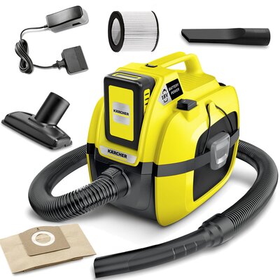 Odkurzacz warsztatowy KARCHER WD 1 Compact Battery Set 1.198-301.0