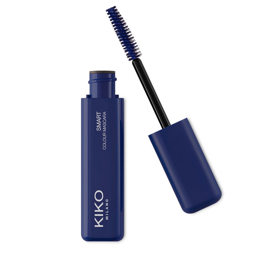 Kiko Milano Smart Colour kolorowy tusz do rzęs zapewniający panoramiczną objętość 07 Navy Blue, 8 ml