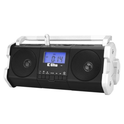 Radio ELTRA MAJA USB Przenośne Czarno-srebrny