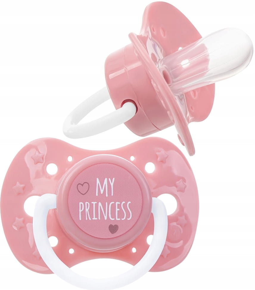 Akuku smoczek uspokajający silikonowy symetryczny 0-6m