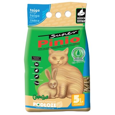Żwirek dla kota SUPER PINIO 5 l