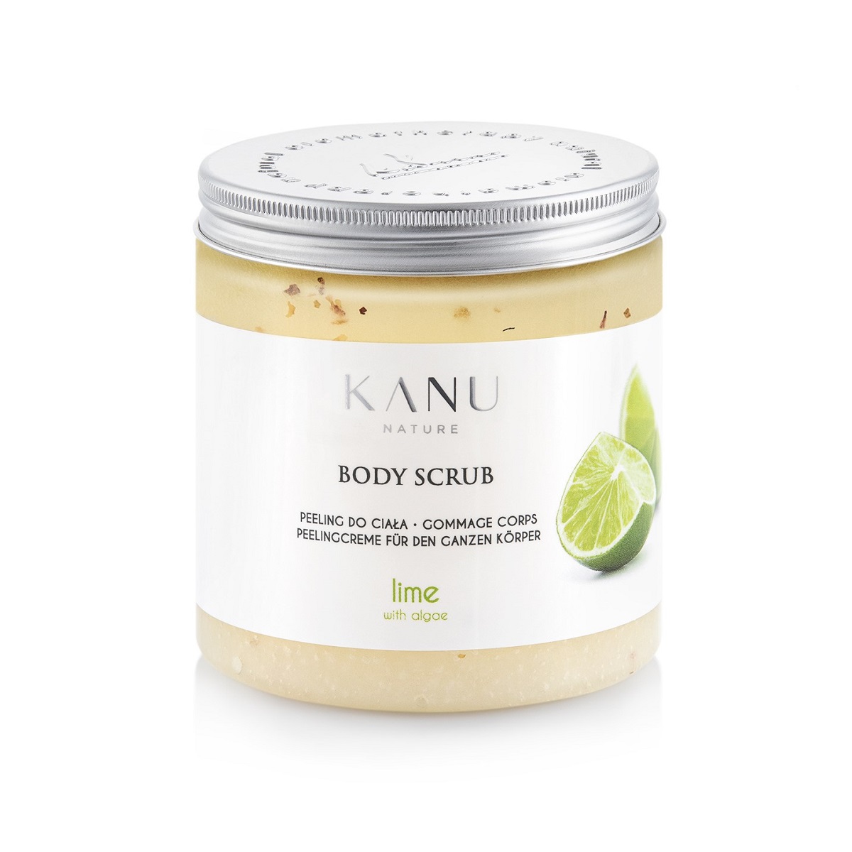 Kanu Nature Body Scrub peeling do ciała limonka z algami, 350 g