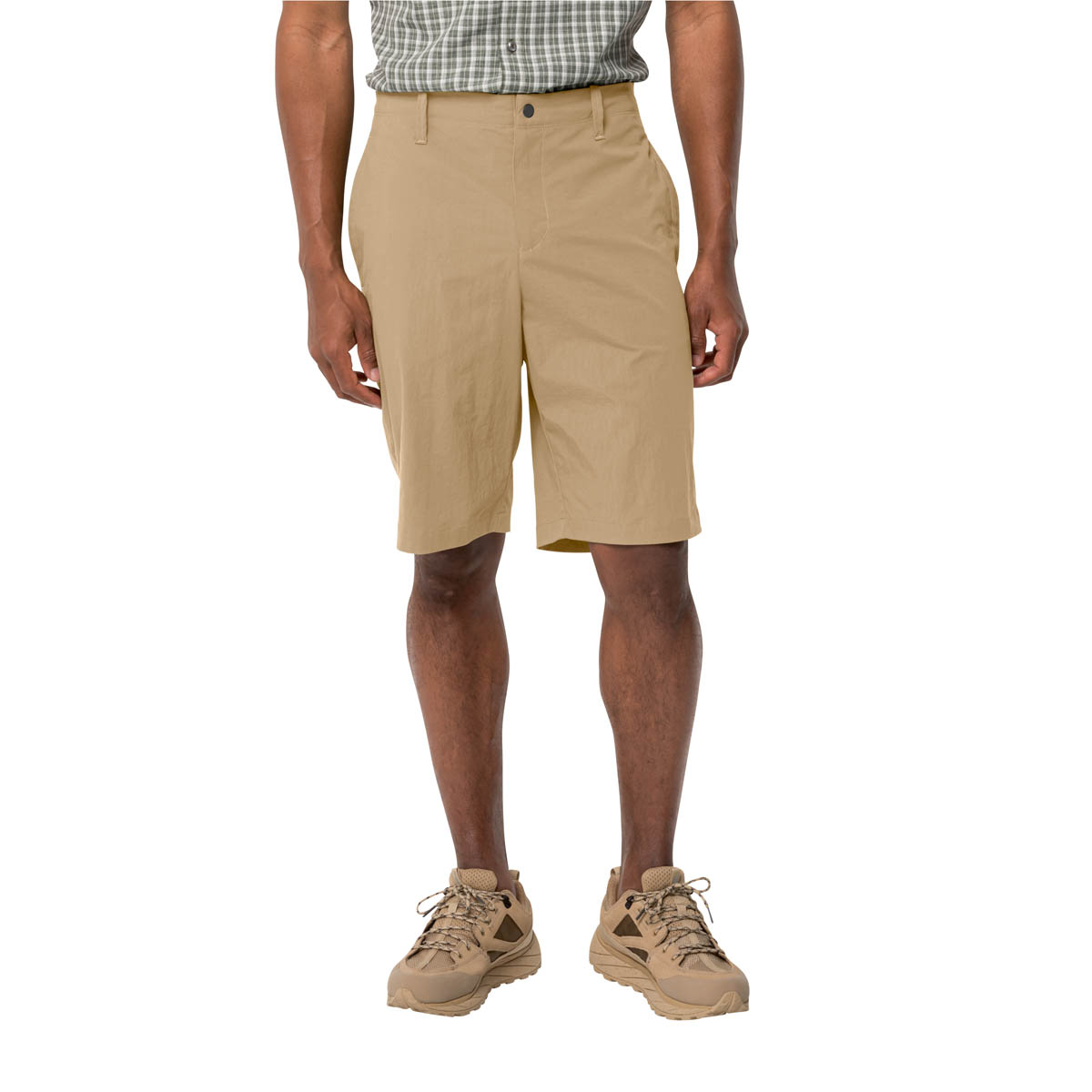 Krótkie spodenki męskie Jack Wolfskin DESERT SHORTS M sand storm - 50