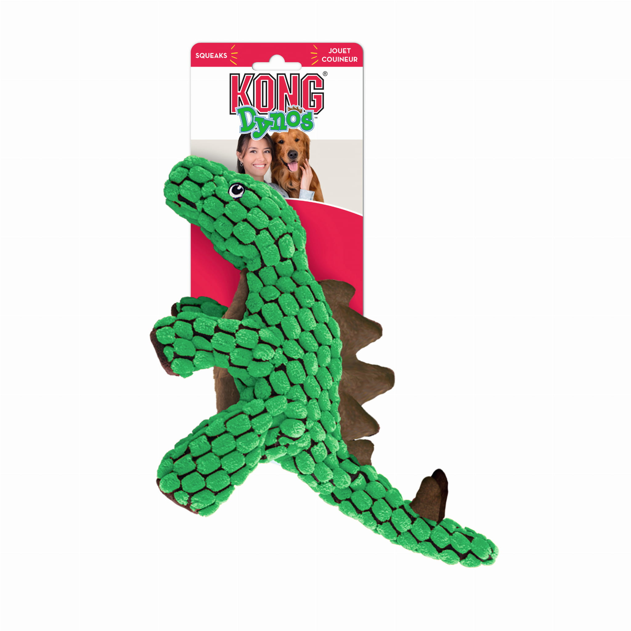 KONG® Zabawka dla psa Dino Stegozaur