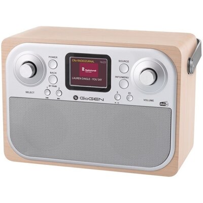 Radio GOGEN DAB 700 BTCS Przenośne Brązowy