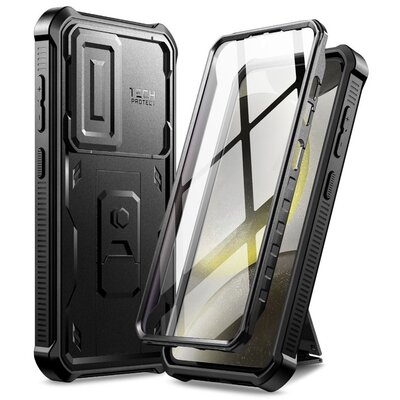 Etui TECH-PROTECT Kevlar Cam+ do Samsung Galaxy S24 Czarny