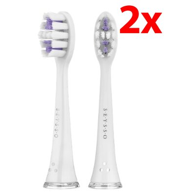 Oryginalna końcówka szczoteczki SEYSSO Carbon Daily (2 szt.) (Do codziennej higieny)