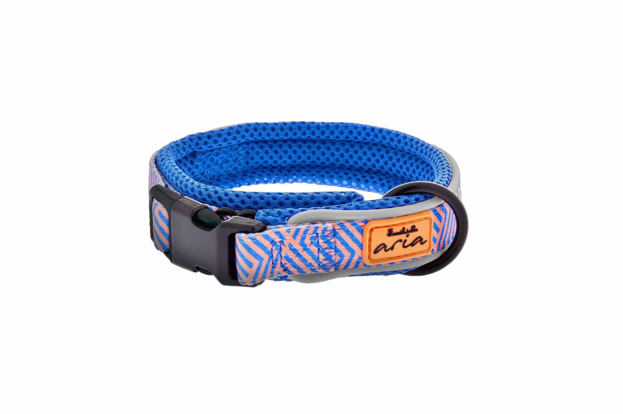 Ferribiella Obroża dla psa Aria Xtrm niebiesko/ pomarańczowa