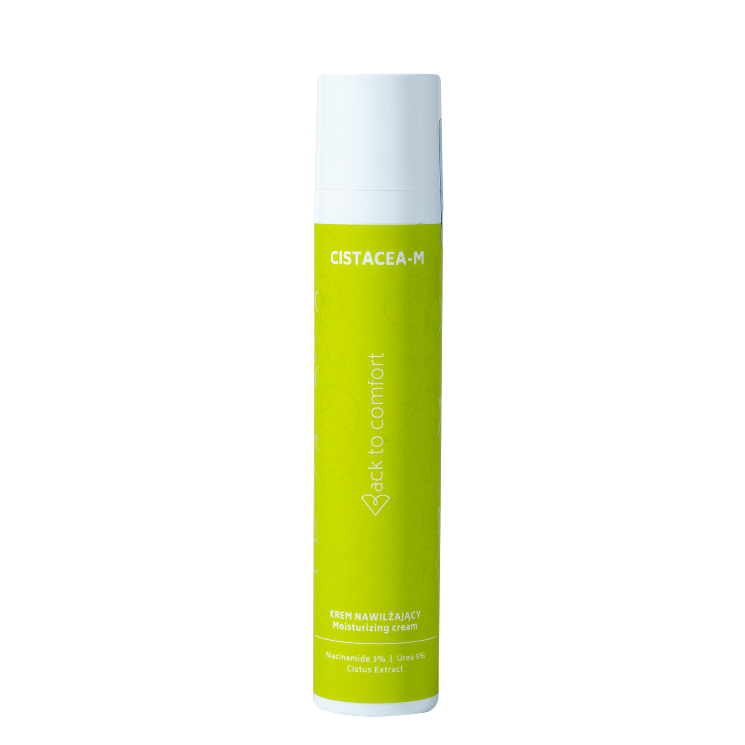Back To Comfort Cistacea-M nawilżający krem do twarzy z niacynamidem 3% i mocznikiem 5%, 50 ml