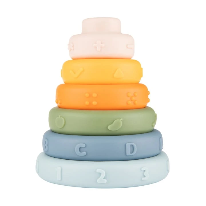 Canpol sensoryczna układanka piramida 6 elementów