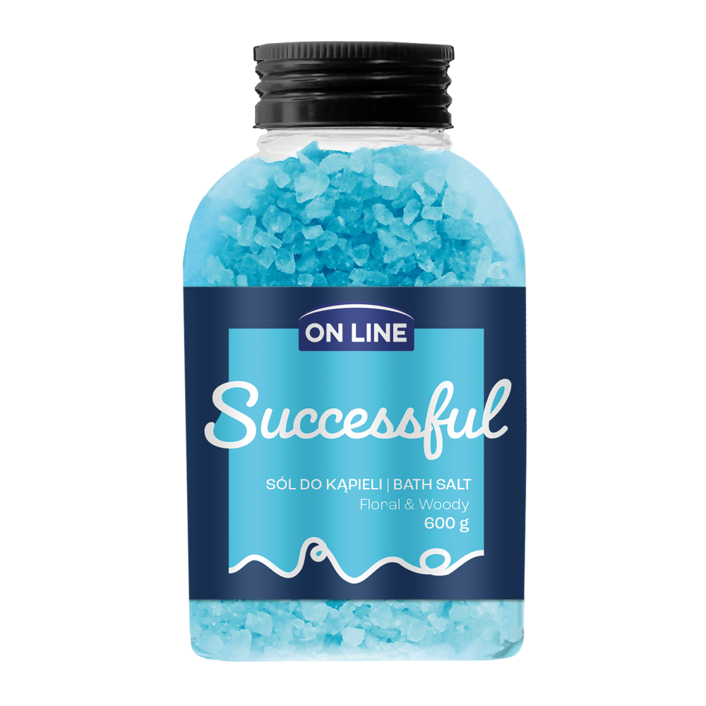 On Line Successful sól kąpielowa, 600 g