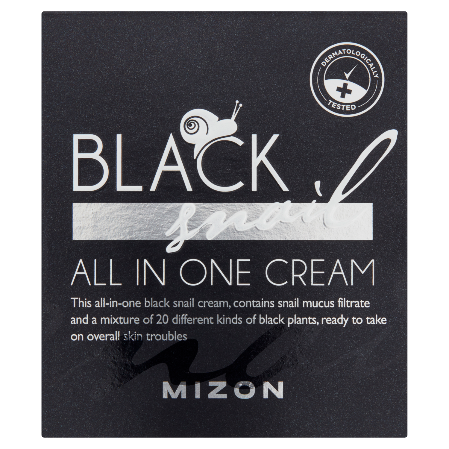 Mizon Black Snail regenerujący krem do twarzy, 75 ml
