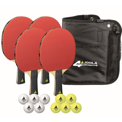 Zestaw do tenisa stołowego JOOLA TT-Set Quattro 4S/10B