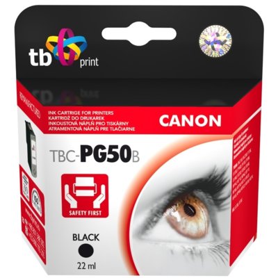 Tusz TB PRINT do Canon PG-50B Czarny 22 ml TBC-PG50B