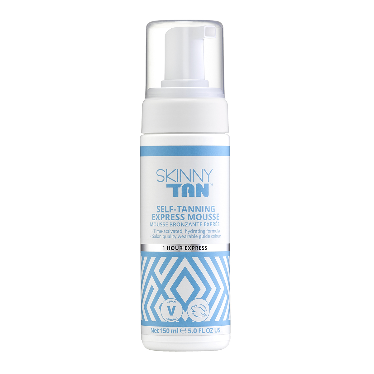Skinny Tan 1Hour Express samoopalający mus do ciała, 150 ml