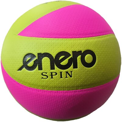Piłka siatkowa ENERO Spin Różowo-żółty
