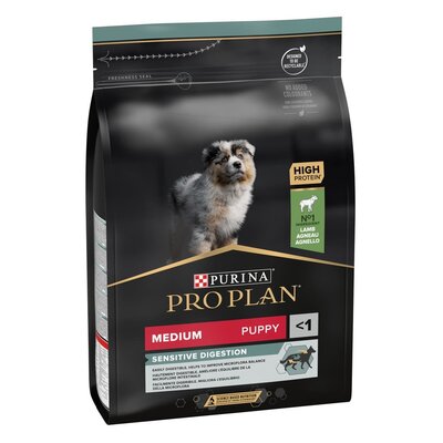 Karma dla psa PURINA Pro Plan Medium Puppy Sensitive Jagnięcina 12 kg