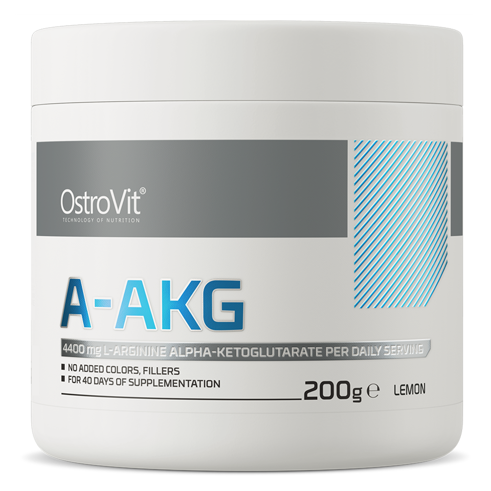 OstroVit A-AKG 200 g o smaku cytrynowym