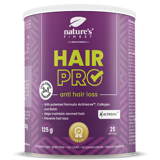 Nature's Finest Hair Pro - Anti Hair Loss suplement diety, 125 g