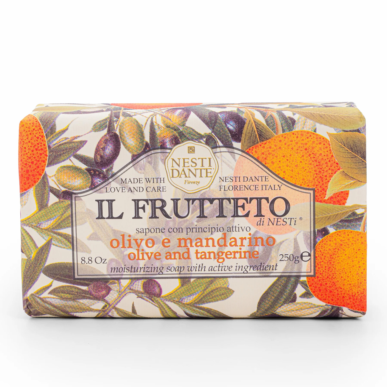 Nesti Dante OLIWA Z OLIWEK I MANDARYNKA mydło w kostce, 250 g