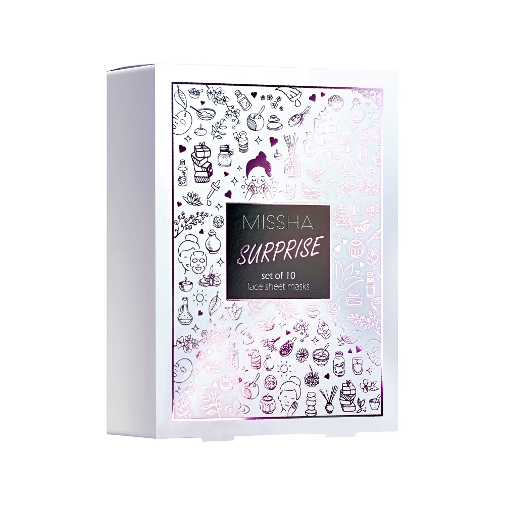 Missha Surprise zestaw masek do twarzy, 10 szt.