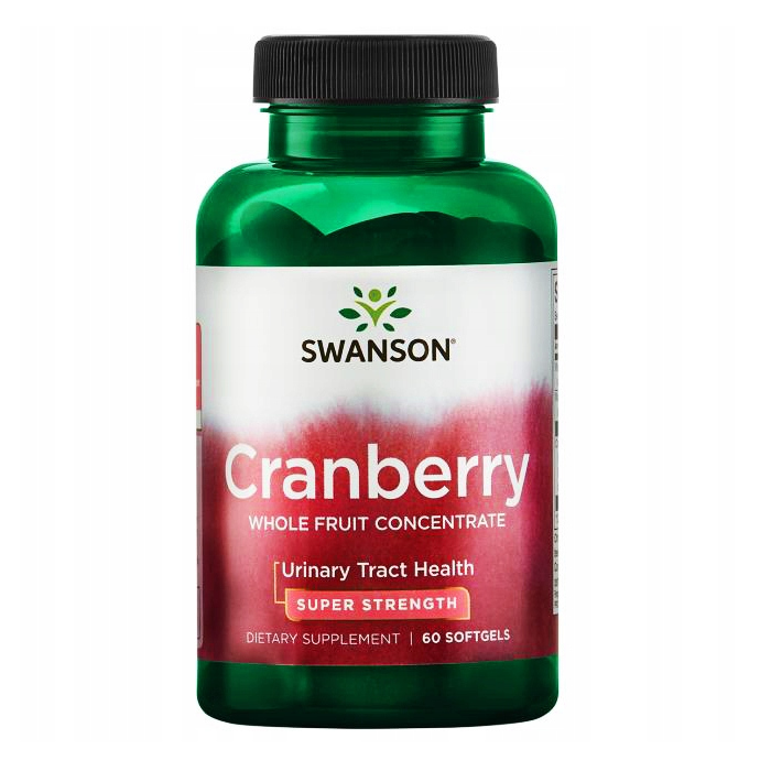 Swanson Cranberry suplement diety, ekstrakt z żurawiny, 60 kaps./1 opak.