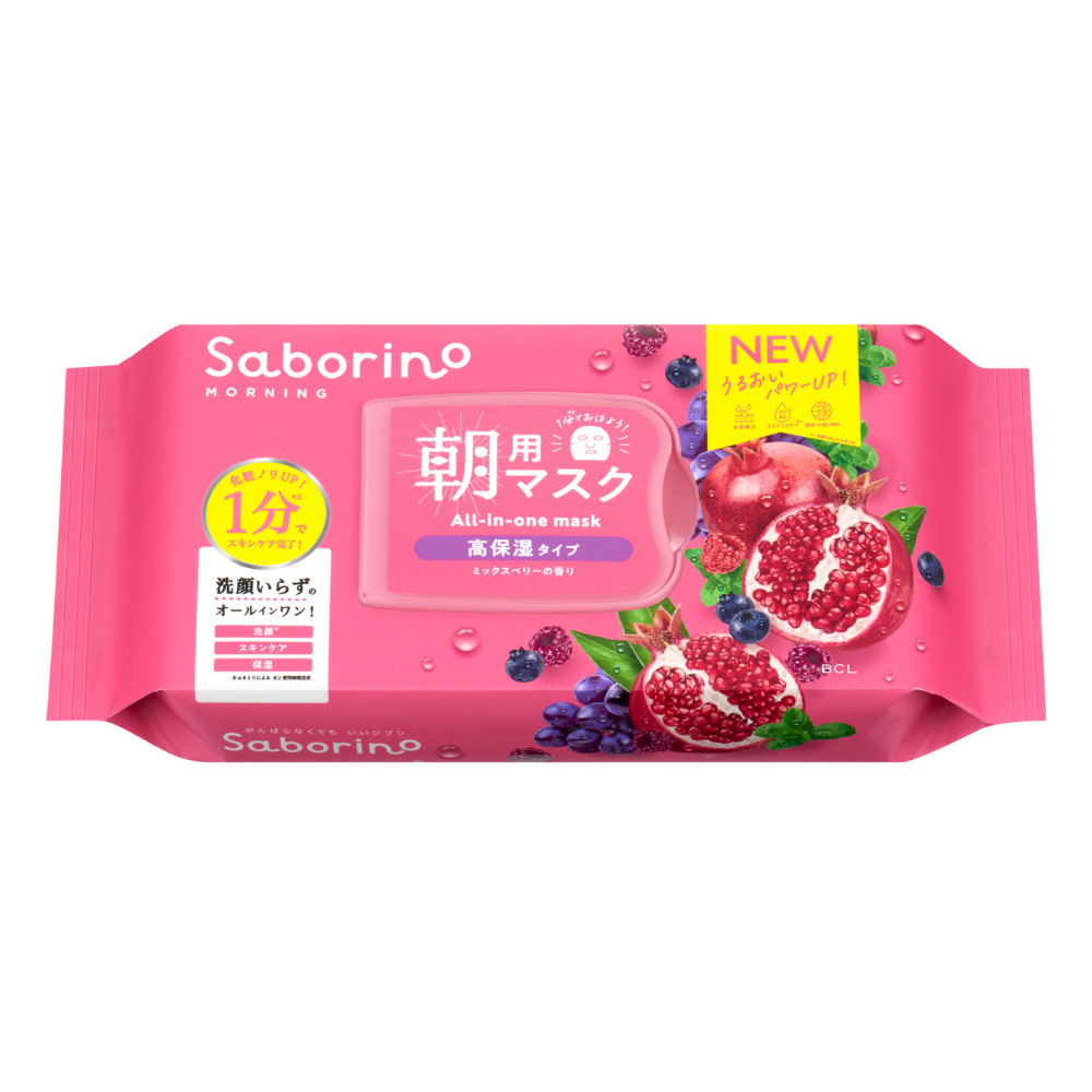 BCL Saborino maska do twarzy poranna, 30 szt./1 opak.