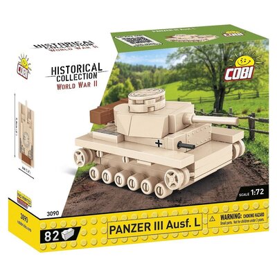 Klocki plastikowe COBI Historical Collection World War II Panzer III Ausf L COBI-3090