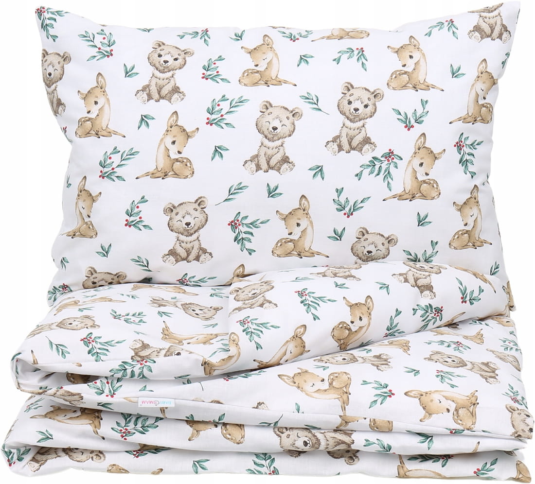 Babymam pościel dziecięca niemowlęca 120x90 do łóżeczka 120x60 2el