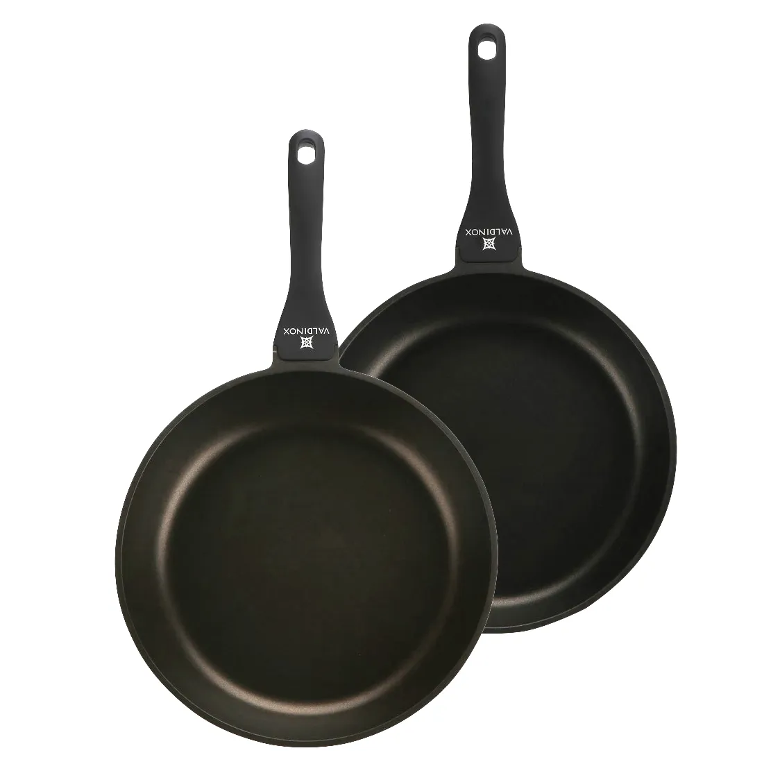 Zestaw 2 patelni na indukcję aluminiowych nieprzywierających Valdinox Expert 28/30 cm