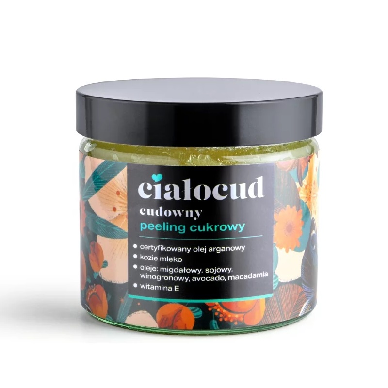Ciałocud regeneracyjny i odżywczy cudowny peeling cukrowy, 300 g