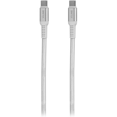 Kabel USB-C - USB-C XLINE 100W 1m Biały