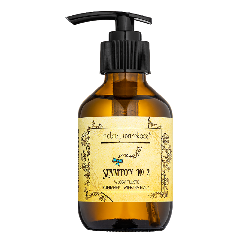 Polny Warkocz szampon no2 włosy tłuste rumianek i wierzba biała, 150 ml