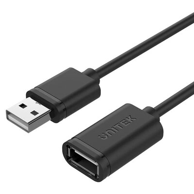 Przedłużacz USB-A - USB-A UNITEK Y-C418GBK 5 m
