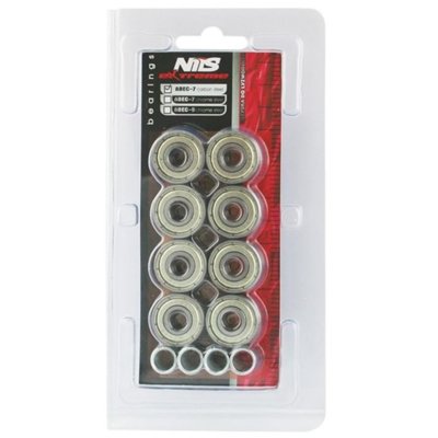 Łożyska NILS EXTREME ABEC-7 Carbon (8 sztuk)
