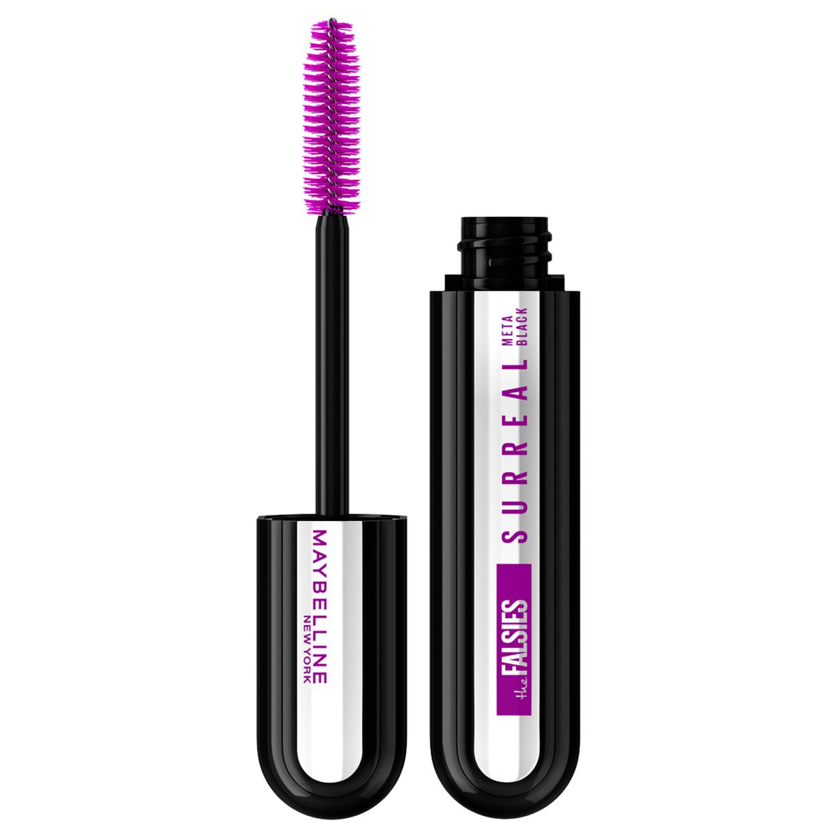 Maybelline New York Falsies Surreal tusz do rzęs meta black, 6 ml