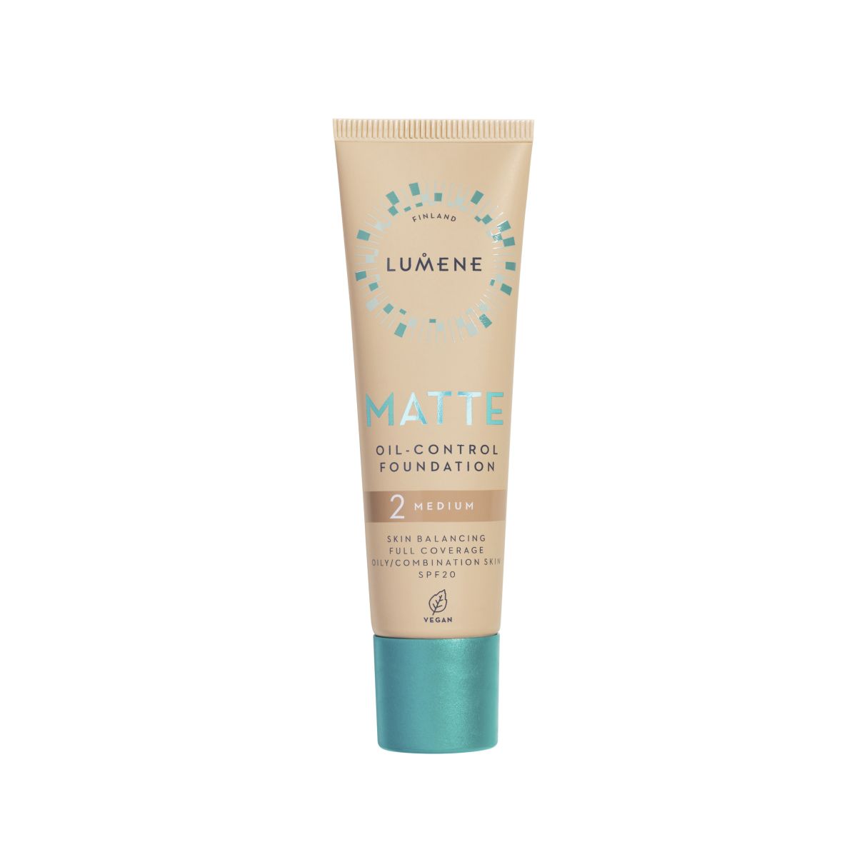 Lumene Matte matujący podkład do twarzy matte 2 medium SPF20, 30 ml
