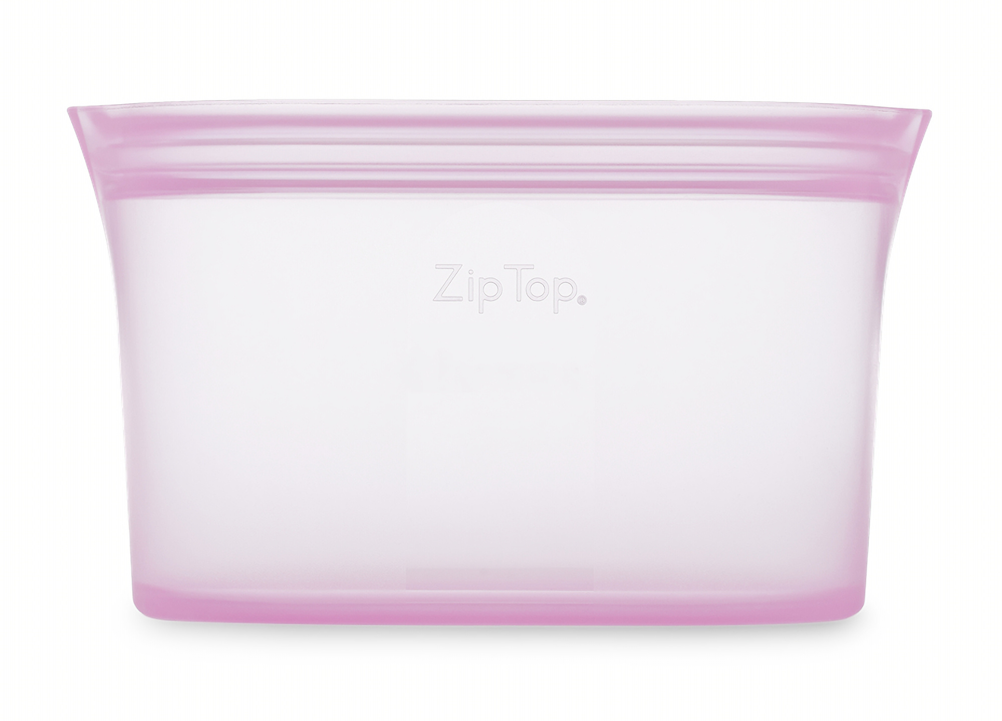ZipTop - Pojemnik na przekąski owalny roz. M Lavender