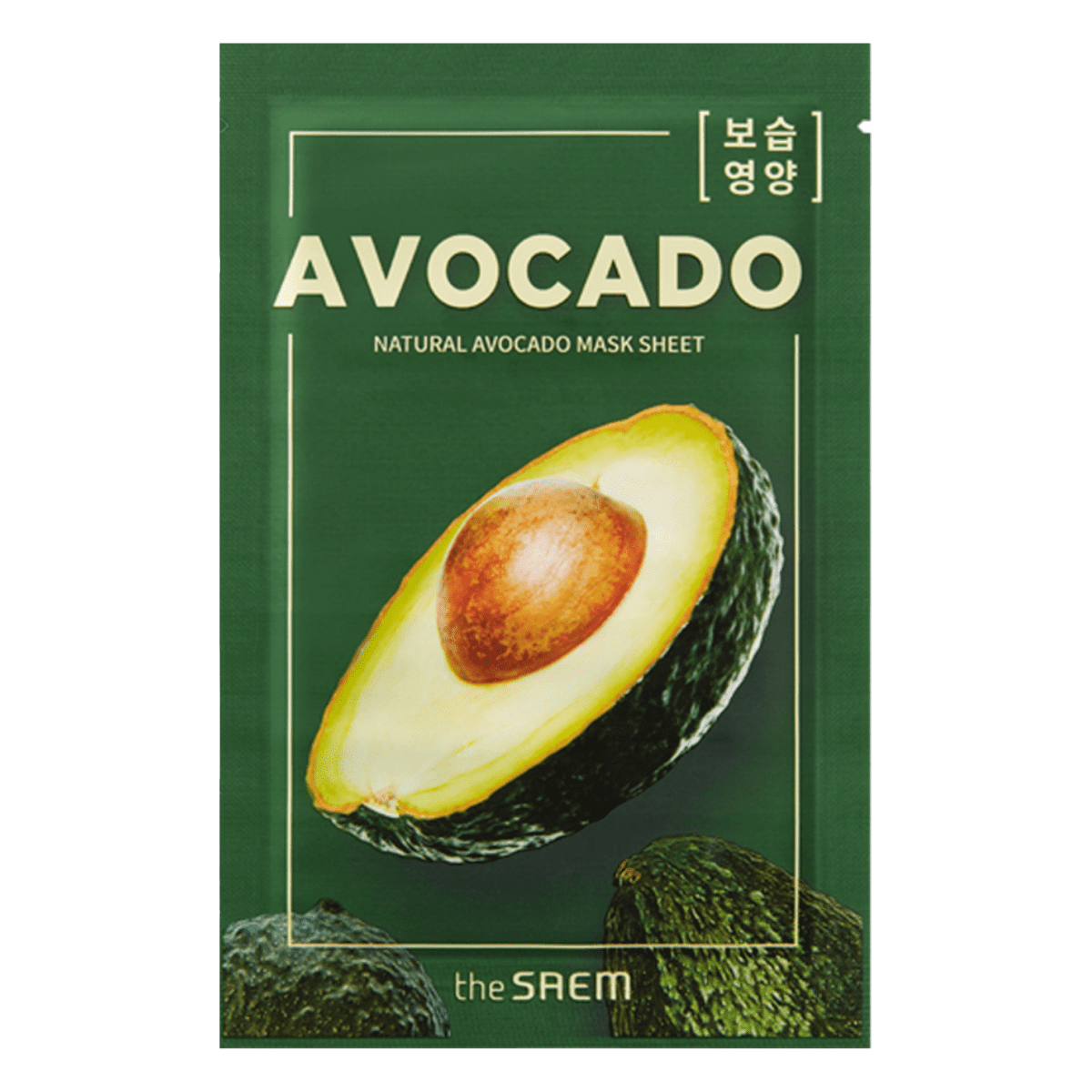 The Saem Avocado maska do twarzy w płachcie, 21 ml