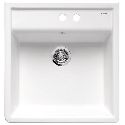 Zlewozmywak jednokomorowy BLANCO Panor 60 514501 Biały połysk 63x60