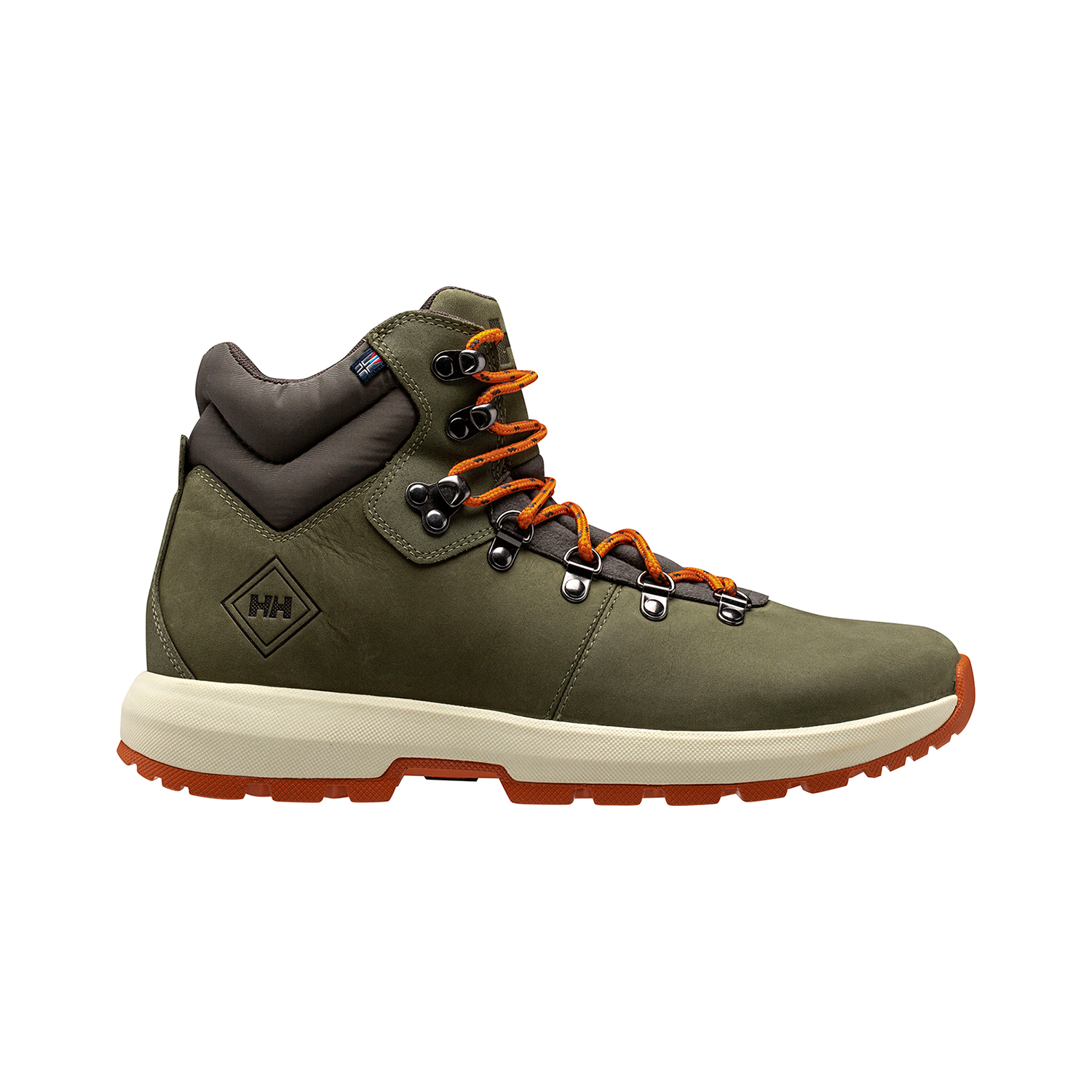Męskie buty turystyczne Helly Hansen COASTAL HIKER law green/beluga - 42,5