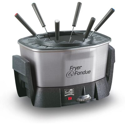 Frytkownica FRITEL FF1400 1.5l z funkcją i akcesoriami do fondue