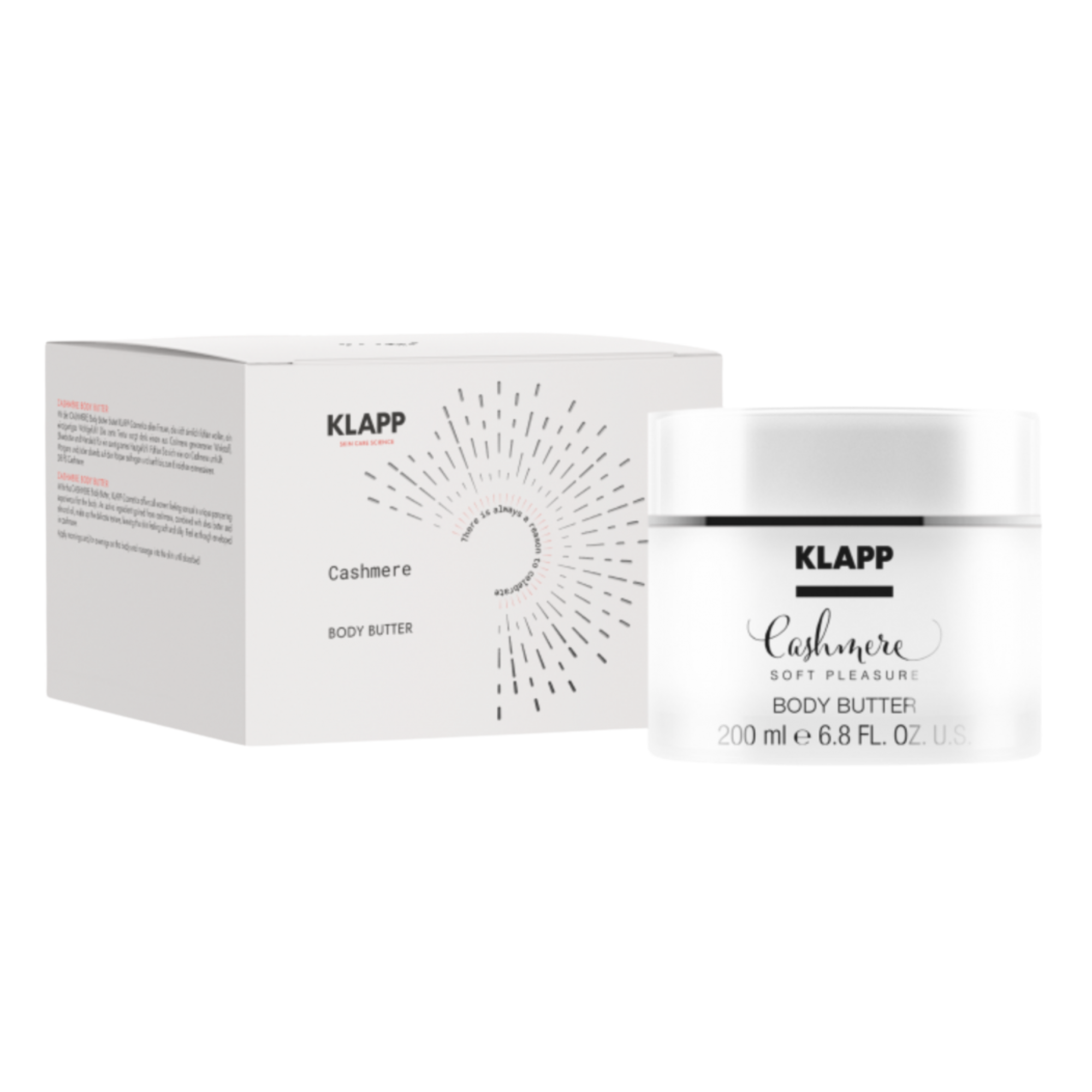 Klapp Cashmere masło do ciała, 200 ml