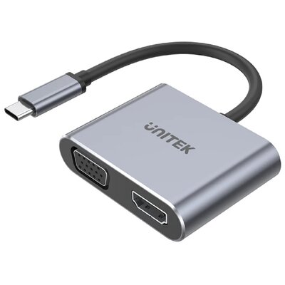 Hub UNITEK D1049A USB Typu C, Pasywny