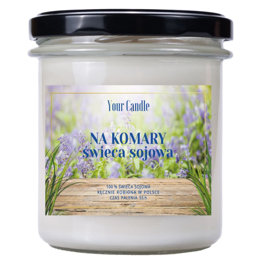 Your Candle świeca zapachowa sojowa na komary, 300 ml