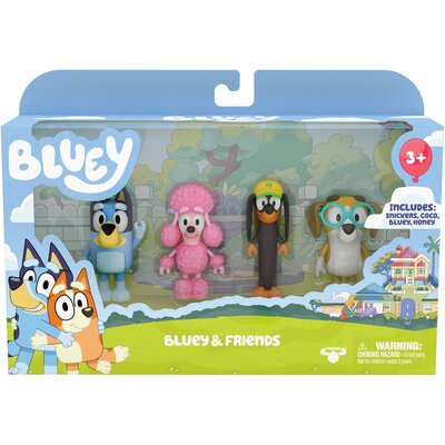 Zestaw figurek BLUEY Przyjaciele BLU13014